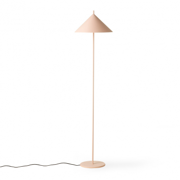 HKliving Metalen Vloerlamp Driehoek Nude Roze	