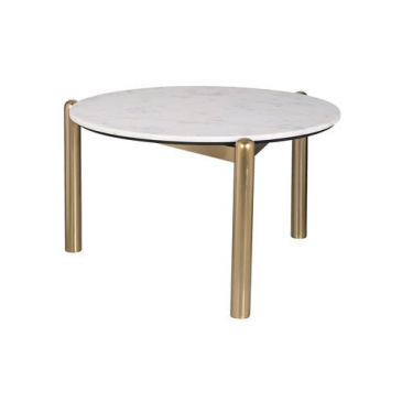 Richmond Salontafel Jael Ø76cm Wit