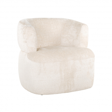 Richmond Fauteuil Donna Wit Chenille