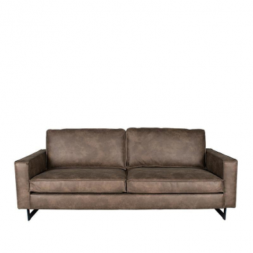 Label51 Bank Arezzo Taupe Leder 3-Zits