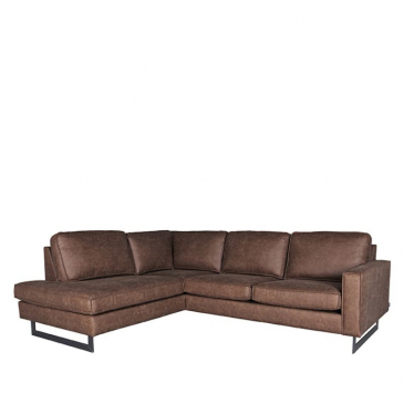 Label51 Hoekbank Links Arezzo Bruin