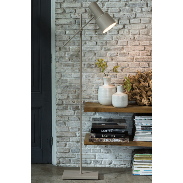 Light & Living Vloerlamp Preston Mat Zand