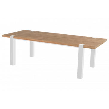 Hartman Esmee Tuintafel 200cm Naturel/Wit