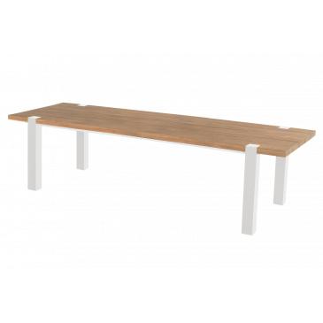 Hartman Esmee Tuintafel 280cm Naturel/Wit