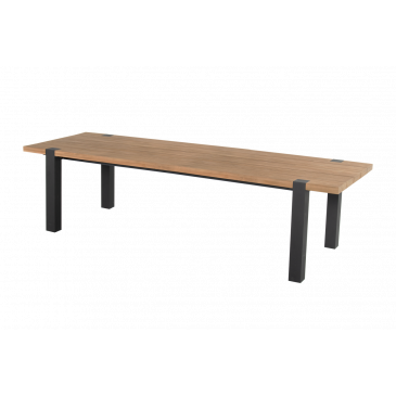 Hartman Esmee Tuintafel 280cm Naturel/Zwart