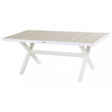 Hartman Canterbury Tuintafel 188cm Wit