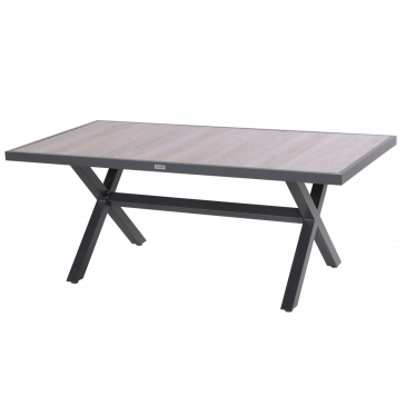 Hartman Canterbury Tuintafel 188cm Zwart