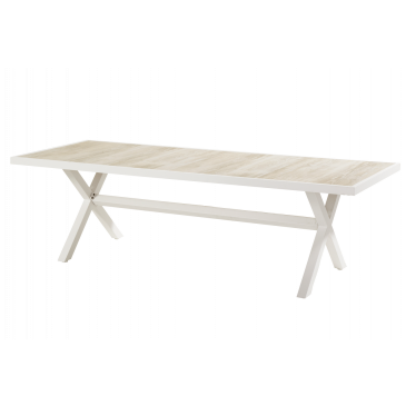 Hartman Canterbury Tuintafel 247cm Wit