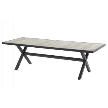 Hartman Canterbury Tuintafel 247cm Antraciet