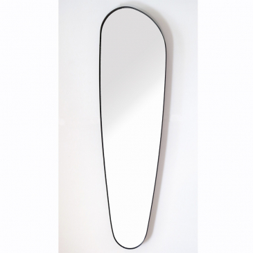 Spiegel Madeleine Staal 45x145cm  - Giga Meubel