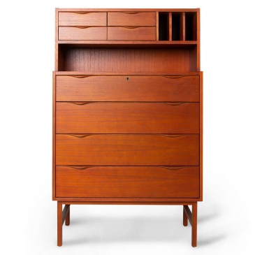 HKliving Wooden Secretairy Stained