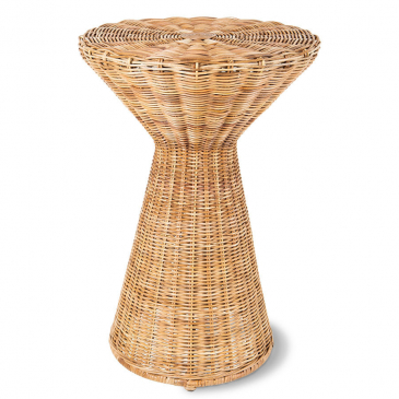 Hkliving Rotan Bijzettafel High
