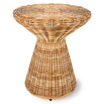 Hkliving Rotan Bijzettafel