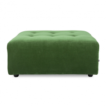 HKliving Vint Bank: Element Hocker, Royal Velvet, Groen