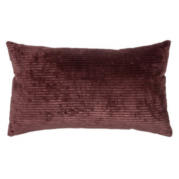 BePureHome Soul Kussen Streep Wine 30x50cm
