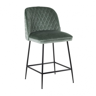 Richmond Barstoel Pullitzer Groen Velvet
