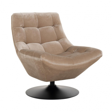 Richmond Draaifauteuil Richelle Zand Velvet
