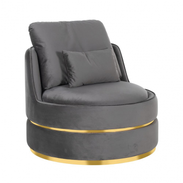 Richmond Fauteuil Kylie Stone Velvet / Goud