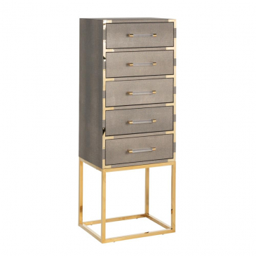 Richmond Ladenkast Calesta 5-Laden Shagreen Look