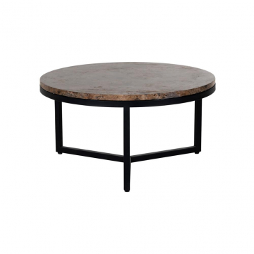 Richmond Salontafel Orion Ø60cm Bruin Emparador Marmer