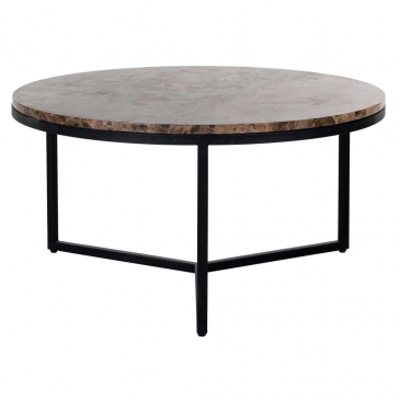 Richmond Salontafel Orion Ø80cm Bruin Emparador Marmer