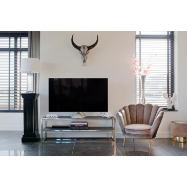 Richmond TV-meubel Blackbone Zilver 150cm