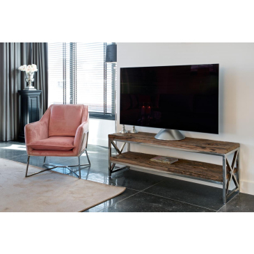 Richmond TV-meubel Kensington Zilver 180cm