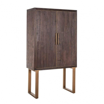Richmond Wandkast Cromford Mill Goud/Bruin