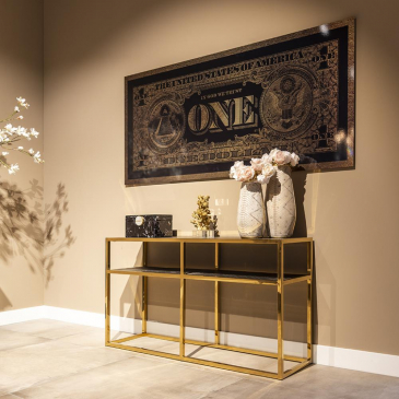 Richmond Wandtafel Blackbone Goud