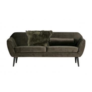 Rocco Sofa Fluweel Warm Groen