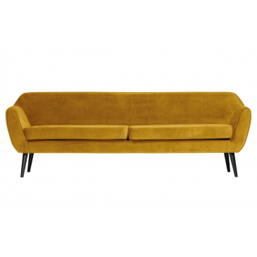 Rocco XL Sofa Fluweel Oker