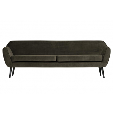 Rocco XL Sofa Fluweel Warm Groen