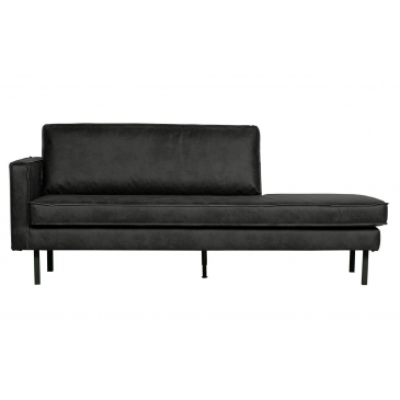 Rodeo Daybed Left Zwart