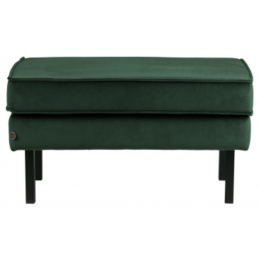 Rodeo Hocker op poten Velvet Green Forest