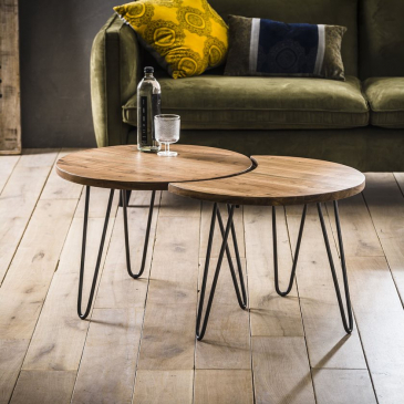 Salontafel Ø60 Set van 2 - Giga Meubel