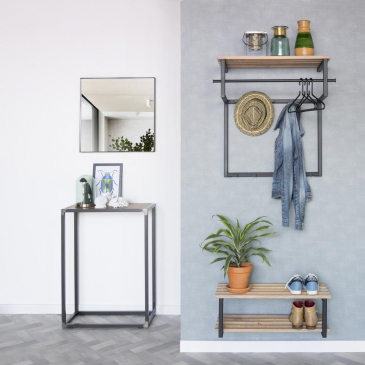 Spinder Design Wandkapstok Rizzoli Zwart