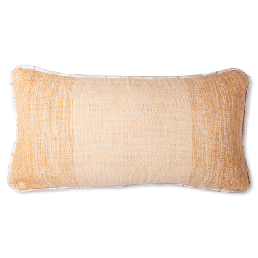 Hkliving Handgeweven Wool Cushion Natural (38X74)