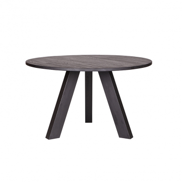 Woood Eettafel Rhonda Blacknight 129cm