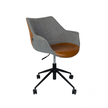 Zuiver Bureaustoel Doulton Office Cognac