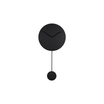 Zuiver Clock Minimal Black