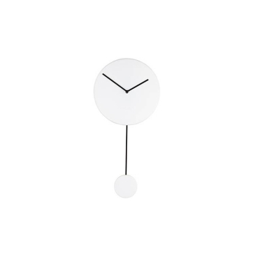 Zuiver Clock Minimal White