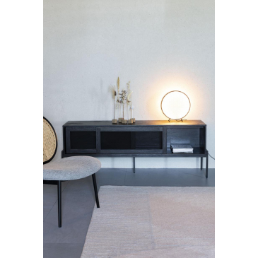 Zuiver Dressoir Hardy Zwart Oak