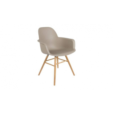 Zuiver Stoel Met Arm Albert Kuip Taupe