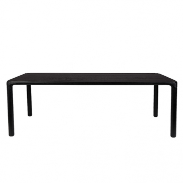 Zuiver Tafel Storm Zwart 220cm