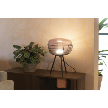 Zuiver Tafellamp Smokey Zwart