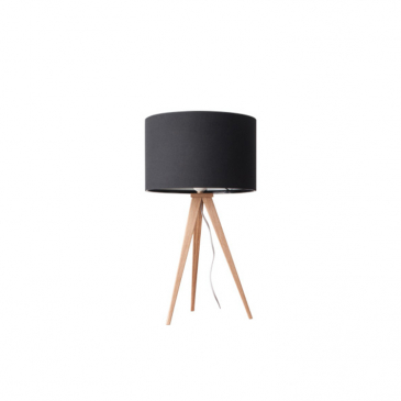 Zuiver Tafellamp Tripod Zwart Hout