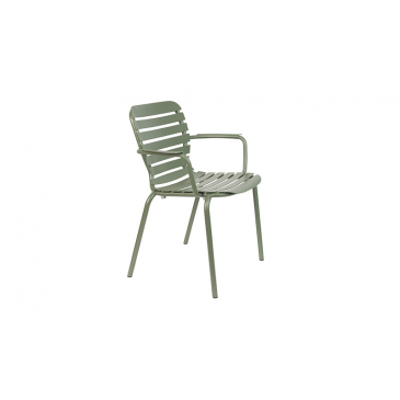 Zuiver Tuinstoel Met Armleuning Groen
