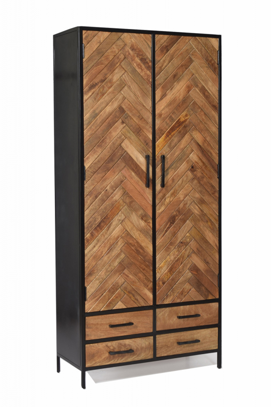 Kabinet Brooklyn 2 Lade 90cm - Giga Meubel