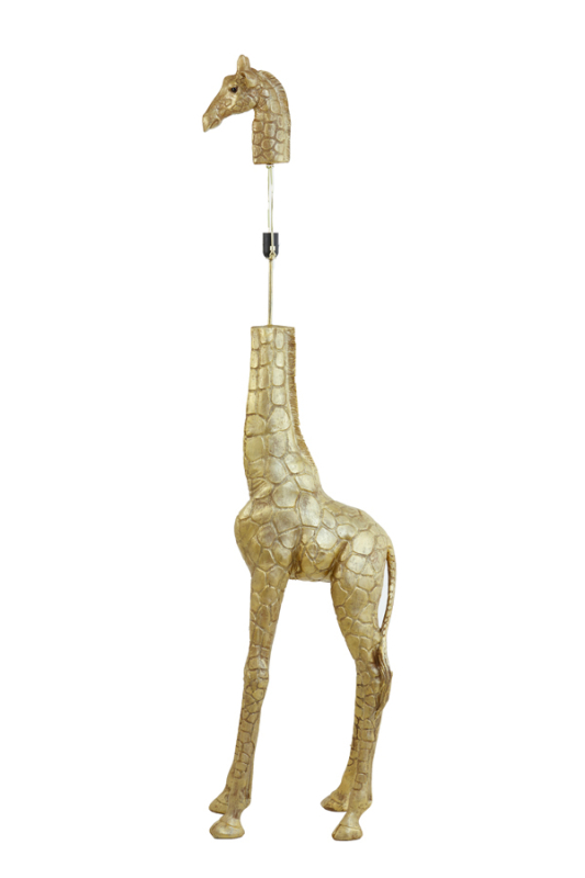 Light & Living Vloerlamp Giraffe Antiek Brons 184cm