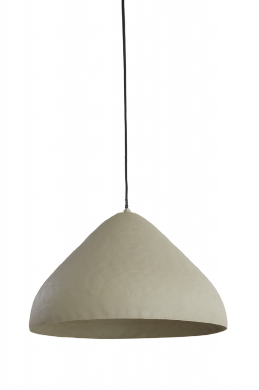 Light & Living Hanglamp Elimo Mat Lichtgrijs Ø40cm